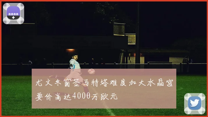尤文冬窗签马特塔难度加大水晶宫要价高达4000万欧元